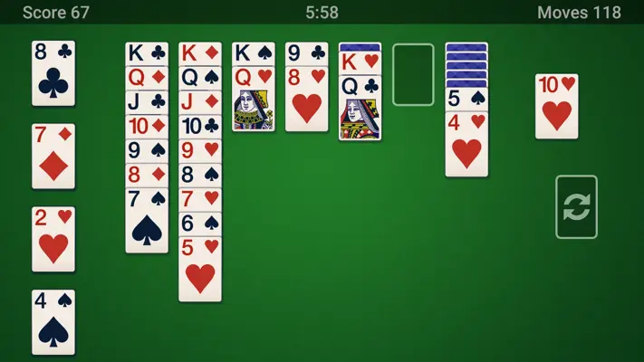 Solitaire android App screenshot 3