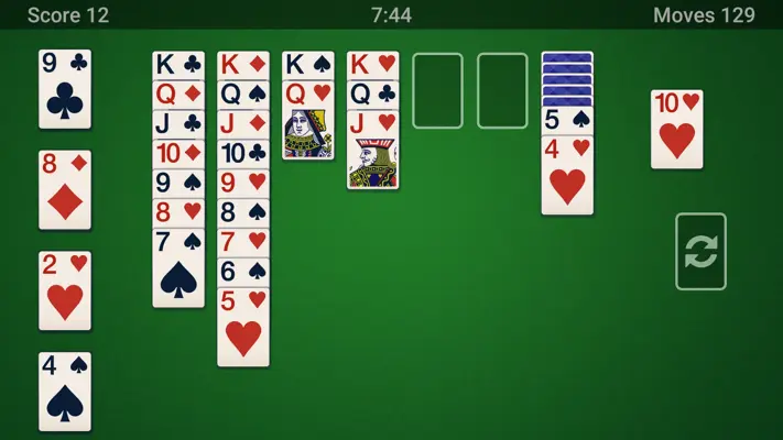 Solitaire android App screenshot 4